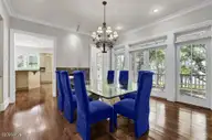 8660 River Road, Wilmington, NC 28412 — 5-bedroom waterfront home, Wilmington, NC, photo 13 of 65: Dining Room