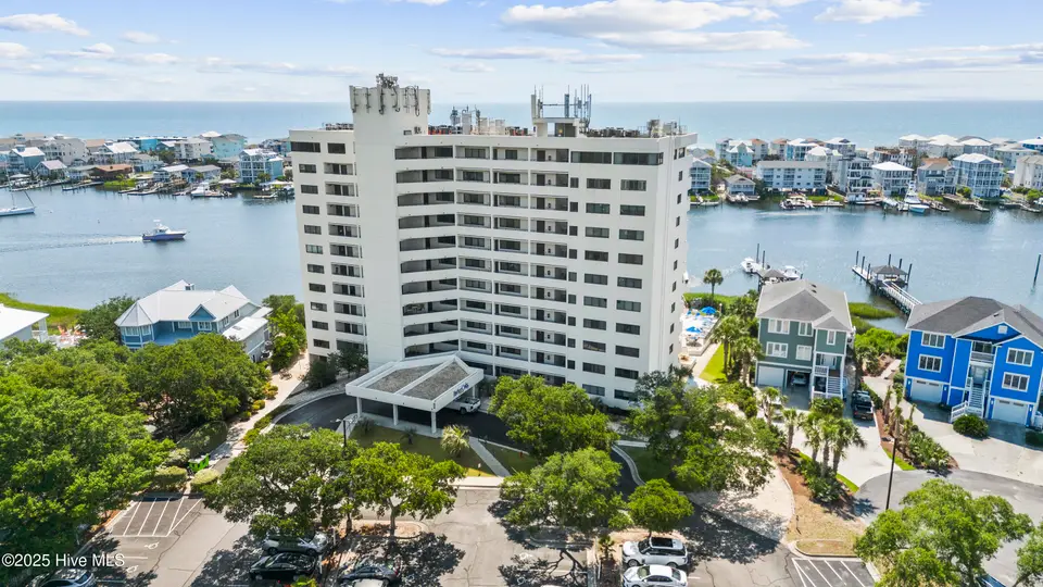 1080 Saint Joseph Street Apt P1, Carolina Beach, NC 28428 — 3-bedroom waterfront condo in Harbor Oaks Condominiums, Carolina Beach, NC, photo 1 of 39: mls-DJI_0560