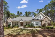 79 Stoneykirk Drive, Pinehurst, NC 28374 — 5-bedroom home in Pinewild CC, Pinehurst, NC, photo 1 of 67: Front of Home