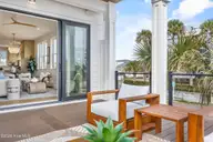 601 Fort Fisher Boulevard S B, Kure Beach, NC 28449 — 4-bedroom waterfront townhome, Kure Beach, NC, photo 17 of 44: 32_patio