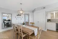 9201 Coast Guard Road A208, Emerald Isle, NC 28594 — 3-bedroom waterfront condo in Pebble Beach, Emerald Isle, NC, photo 14 of 45: Dining area