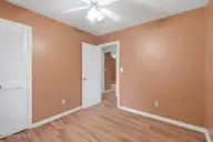 107 Royal Court, Jacksonville, NC 28546 — 3-bedroom home in Regalwoods, Jacksonville, NC, photo 11 of 18: First Bedroom