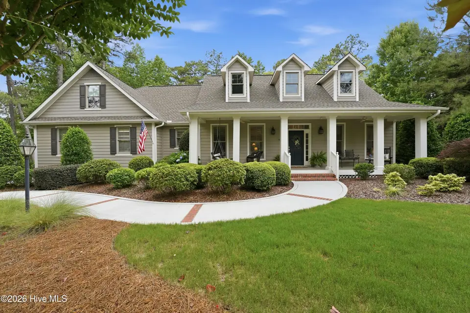 48 Kilbride Drive, Pinehurst, NC 28374 — 3-bedroom waterfront home in Pinewild CC, Pinehurst, NC, photo 1 of 71: 1-print-DSC05418