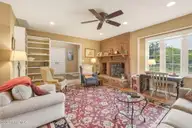 105 Laurel Court, Pine Knoll Shores, NC 28512 — 3-bedroom home in Piksco, Pine Knoll Shores, NC, photo 8 of 64: Living room