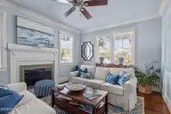 217 Turner Street, Beaufort, NC 28516 — 5-bedroom home, Beaufort, NC, photo 8 of 54: Living Room