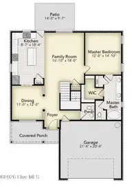816 Hidden Bridge Drive, Jacksonville, NC 28546 — 5-bedroom home in Towne Pointe, Jacksonville, NC, photo 2 of 17
