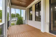 805 Mulberry Street Unit 102, Beaufort, NC 28516 — 2-bedroom condo in 805 Mulberry, Beaufort, NC, photo 16 of 24: Spacious Porch