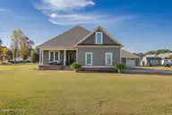 106 Clearblue Lane, Swansboro, NC 28584 — 3-bedroom waterfront home, Swansboro, NC, photo 1 of 60