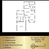 511 Sassy Court, Richlands, NC 28574 — 3-bedroom home in Camellia Creek, Richlands, NC, photo 5 of 47