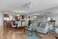 1505 Salter Path Road 304, Indian Beach, NC 28512 — 2-bedroom waterfront condo in Summer Winds Condominiums, Indian Beach, NC, photo 7 of 53: Living Area