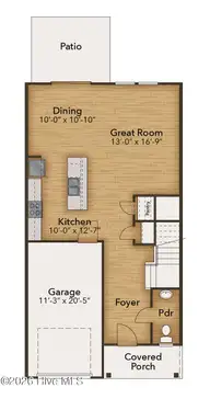 7146 Copacabana Drive, Leland, NC 28479 — 3-bedroom townhome in Riverwalk Pointe, Leland, NC, photo 2 of 3