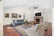 2141 Mcnair Road, Tarboro, NC 27886 — 3-bedroom home, Tarboro, NC, photo 5 of 51: Virtually Staged Great Room