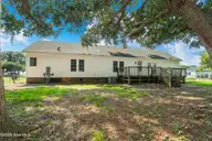 119 Dixon Drive, Newport, NC 28570 — 3-bedroom home, Newport, NC, photo 2 of 25: Large fenced kn backyard