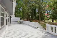 131 Oakleaf Drive, Pine Knoll Shores, NC 28512 — 3-bedroom waterfront home in Piksco, Pine Knoll Shores, NC, photo 21 of 35: Large Deck