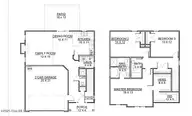 614 Turkey Trot Trail, Maysville, NC 28555 — 3-bedroom home in Village Creek, Maysville, NC, photo 6 of 8: Floor Plan