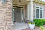140 Shadow Creek Court, Pinehurst, NC 28374 — 2-bedroom townhome in Villas at Forest Hills, Pinehurst, NC, photo 5 of 39: Front Porch