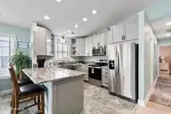 419 27th Street D, Sunset Beach, NC 28468 — 2-bedroom condo in Villas at Sunset Bea, Sunset Beach, NC, photo 9 of 42: Kitchen