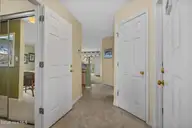 807 Colony Place 7c, Sunset Beach, NC 28468 — 2-bedroom condo in Colony I, Sunset Beach, NC, photo 2 of 42: Entrance to 7C