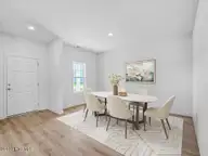 545 Bartley Street, Vass, NC 28394 — 3-bedroom home in Badgers Court, Vass, NC, photo 5 of 10: Alsace Virtually Staged Dining Room