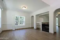 39 Forest Lake Drive, Jackson Springs, NC 27281 — 4-bedroom home in Foxfire Village East, Jackson Springs, NC, photo 10 of 49: 10 Front Flex Room with gas fireplace