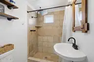 100 E Bogue Sound Drive, Atlantic Beach, NC 28512 — 4-bedroom waterfront home, Atlantic Beach, NC, photo 17 of 52: bathroom