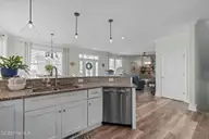 127 Sound Point Drive, Harkers Island, NC 28531 — 4-bedroom home in Cape Point Village, Harkers Island, NC, photo 7 of 56: Kitchen View 2