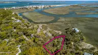 1 Stede Bonnet Close, Bald Head Island, NC 28461 — waterfront lot in BHI (Bald Head Island), Bald Head Island, NC, photo 1 of 7: thinner drop shadow