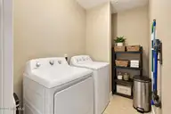 150 Lands End Court A42, Morehead City, NC 28557 — 3-bedroom waterfront condo in The Shores at Spooners Creek, Morehead City, NC, photo 23 of 50: Laundry