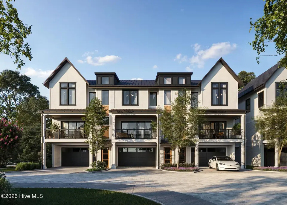 1763 Allens Lane, Wilmington, NC 28403 — 4-bedroom townhome in MiraMar Townhomes, Wilmington, NC, photo 1 of 11: 02---Mira-Mar-Townhomes---Building-Front