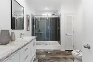 435 Pine Hill Road, West End, NC 27376 — 3-bedroom manufactured home, West End, NC, photo 20 of 28: 435 primary-bath2