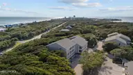 590 Marina Drive E-5, Pine Knoll Shores, NC 28512 — 3-bedroom waterfront condo in Beacon's Reach, Pine Knoll Shores, NC, photo 14 of 31: aerial view