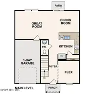 370 Bosco Road SW, Supply, NC 28462 — 4-bedroom home in Hewett Landing, Supply, NC, photo 3 of 4: Bennington-floor-1