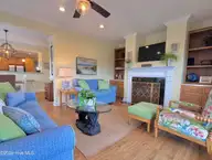 118 Shell Drive West, Emerald Isle, NC 28594 — 5-bedroom waterfront townhome, Emerald Isle, NC, photo 4 of 42: 118 Shell Dr. Living Rm