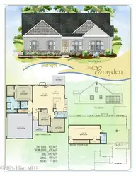 387 Daw Pate Road, Goldsboro, NC 27534 — 3-bedroom home, Goldsboro, NC, photo 2 of 25: Brayden 2093-_ElvFloor