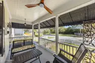 1407 N Pasteur Street, New Bern, NC 28560 — 3-bedroom home in Riverside Historic, New Bern, NC, photo 4 of 56: Southern Sitting Porch