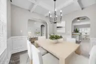 204 N Brig Drive, Hampstead, NC 28443 — 4-bedroom home in Saltwater Landing, Hampstead, NC, photo 13 of 37: Dining Rm - 2 - Staged