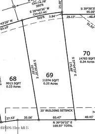 625 Vale Drive, Wilmington, NC 28411 — lot in Marsh Landing Place, Wilmington, NC, photo 2 of 18: 625 Vale - Lot 69 Zoomed In