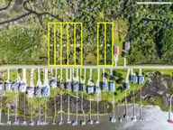 246 Waterway Drive, Sneads Ferry, NC 28460 — lot in Pages Golden Acres, Sneads Ferry, NC, photo 3 of 12: mls-Overall Bird Eye View Snead Ferry Lo