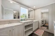 141 Pender Lane, Newport, NC 28570 — 3-bedroom manufactured home, Newport, NC, photo 15 of 36: Trailer - Master Bathroom2