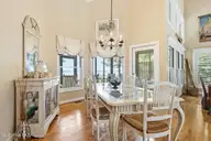 142 Oakleaf Drive, Pine Knoll Shores, NC 28512 — 3-bedroom home, Pine Knoll Shores, NC, photo 13 of 39: Dining Room