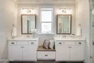 221 Shoreview Drive, New Bern, NC 28562 — 3-bedroom waterfront home in Stillwater Harbour, New Bern, NC, photo 10 of 32: Similar Construction Primary Bath