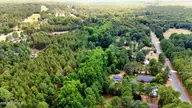 549 Lucas Road, West End, NC 27376 — 3-bedroom waterfront home in West End, West End, NC, photo 12 of 43: 549 Lucas Rd golf view aerial 7 and land