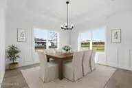 107 Brighton Street, La Grange, NC 28551 — 4-bedroom home in Hadley Acres, La Grange, NC, photo 11 of 44: Dining Room Staged
