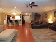 25 Firestone Lane, Pinehurst, NC 28374 — 3-bedroom home in Unit 1, Pinehurst, NC, photo 6 of 23: Open Living Room