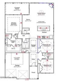 1226 Sunwater Terrace, Leland, NC 28451 — 3-bedroom home in Grand Park, Leland, NC, photo 3 of 46