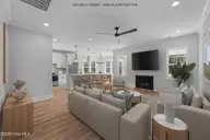 120 Pine View Boulevard, Beaufort, NC 28516 — 4-bedroom home in Beau Coast West, Beaufort, NC, photo 4 of 42: Virtually Staged Great Room