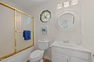 510 W Bogue Boulevard, Atlantic Beach, NC 28512 — 3-bedroom home, Atlantic Beach, NC, photo 24 of 55: bathroom #1
