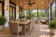 4056 Northwest Road, Leland, NC 28451 — 3-bedroom home, Leland, NC, photo 5 of 5: AI generated porch