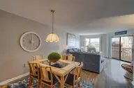 10300 Coast Guard Road E103, Emerald Isle, NC 28594 — 3-bedroom waterfront condo in Point Emerald Villas, Emerald Isle, NC, photo 9 of 47: Dining RM