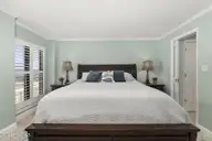 1505 Salter Path Road 235 Summer Winds, Indian Beach, NC 28512 — 3-bedroom waterfront condo in Summer Winds Condominiums, Indian Beach, NC, photo 16 of 46: Primary bedroom suite